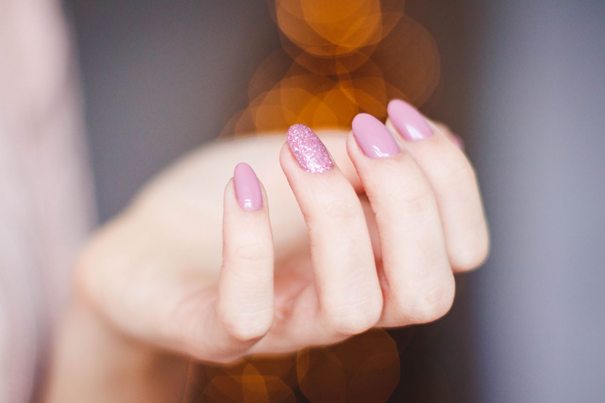 Finished nail set from Glossy Nails Spa